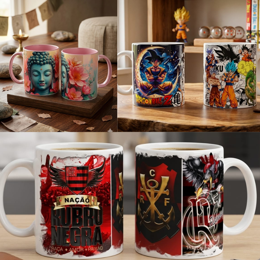 Caneca personalizada premium
